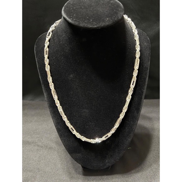 Jewelry - milano silver filled 24inch 5mm lobster clasp